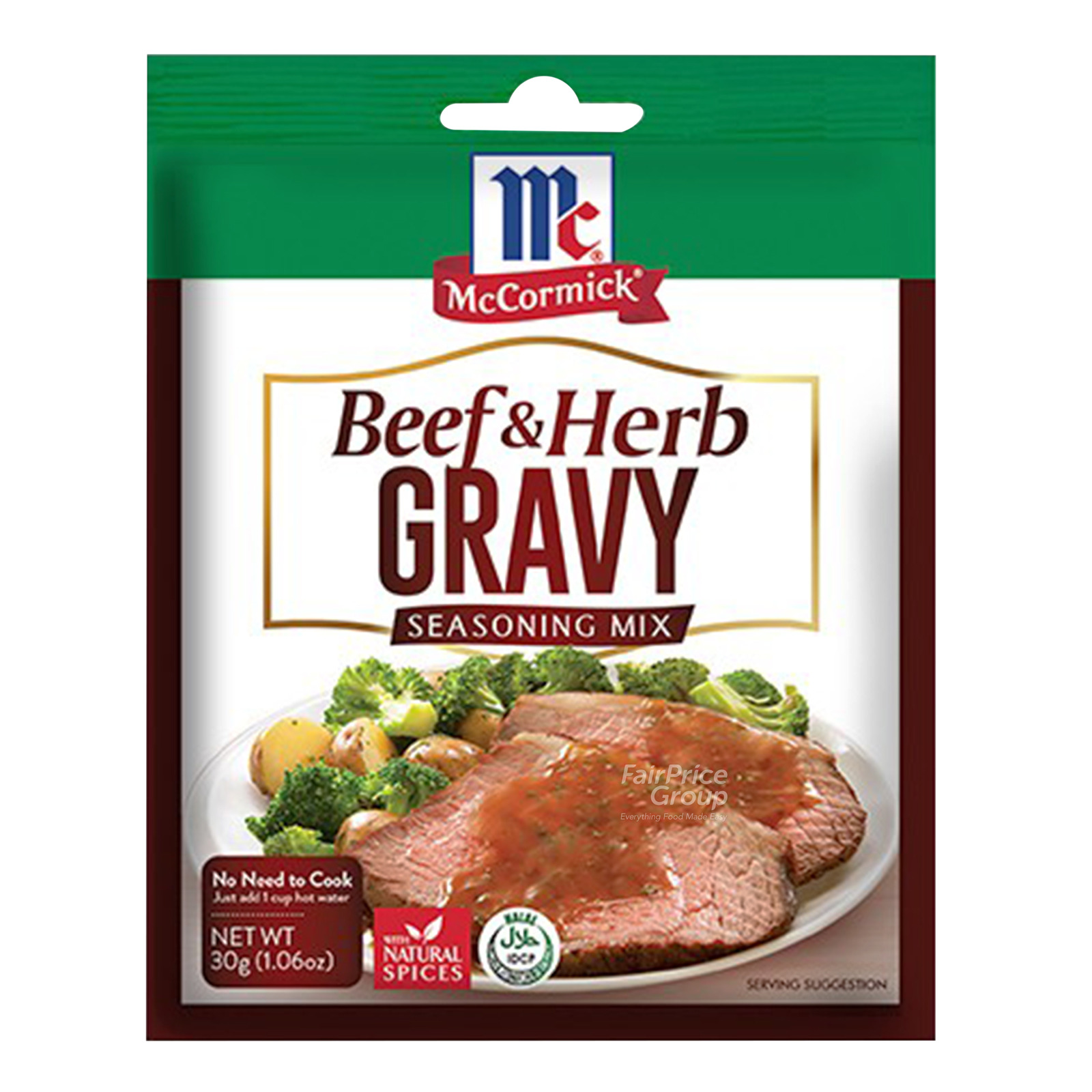 McCormick Gravy Seasoning Mix Beef and Herb NTUC FairPrice