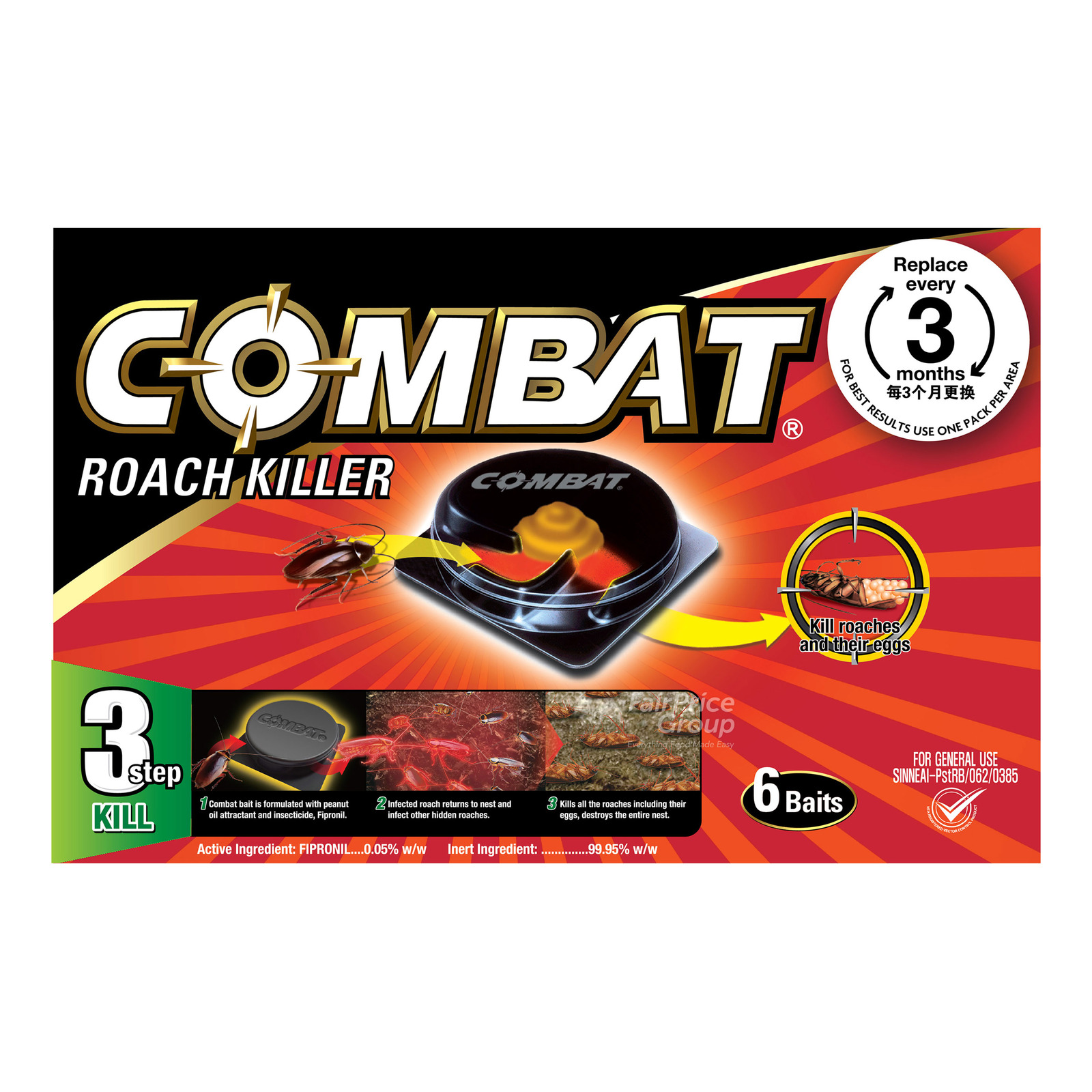 Combat gold roach killer Clearance