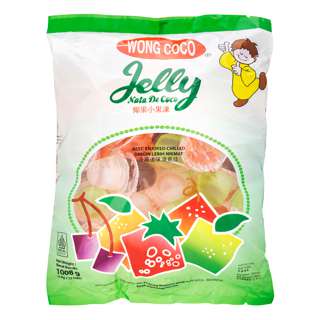 Wong Coco Mini Jelly Nata De Coco - Mixed Fruits Wong Coco Mini Jelly Nata De Coco - Mixed Fruits