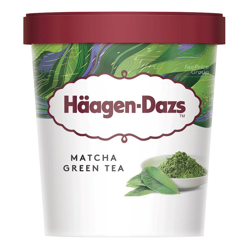 HaagenDazs Ice Cream Matcha Green Tea NTUC FairPrice