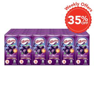 Ribena Blackcurrant Fruit Packet Drink - Regular 