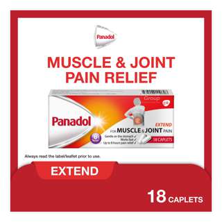 Panadol Extend For Muscle & Joint Pain Relief Caplets 18 per pack