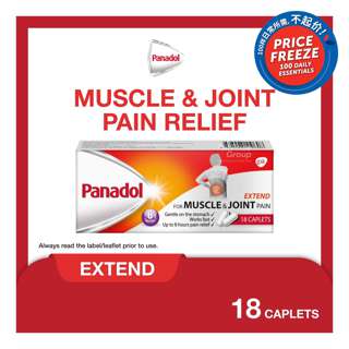 Panadol Extend For Muscle & Joint Pain Relief Caplets 18 per pack