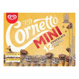 Cornetto Mini Ice Cream Cone - Chocolate & Vanilla