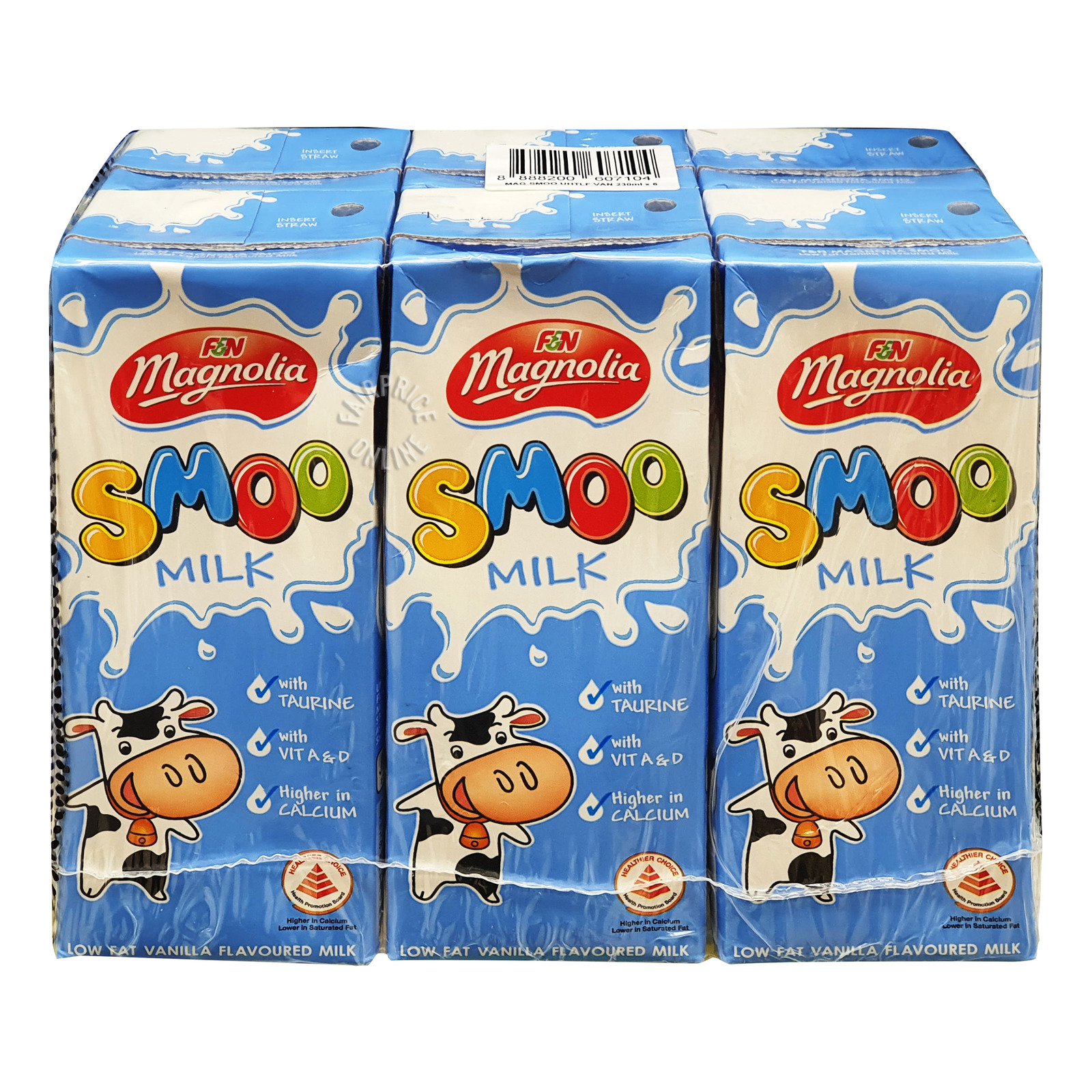 F&N Magnolia UHT Smoo Packet Milk - Vanilla