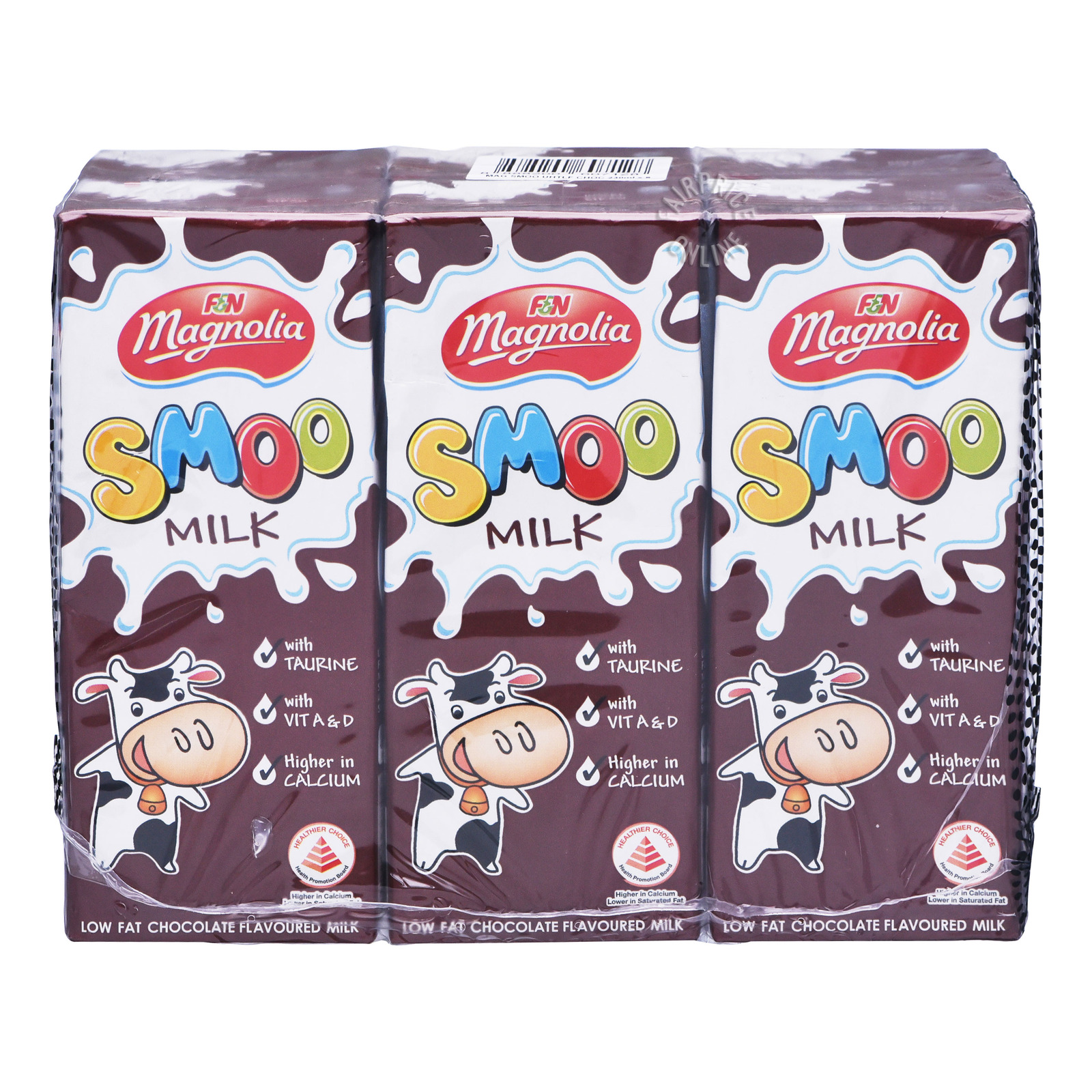F&N Magnolia UHT Smoo Packet Milk - Chocolate