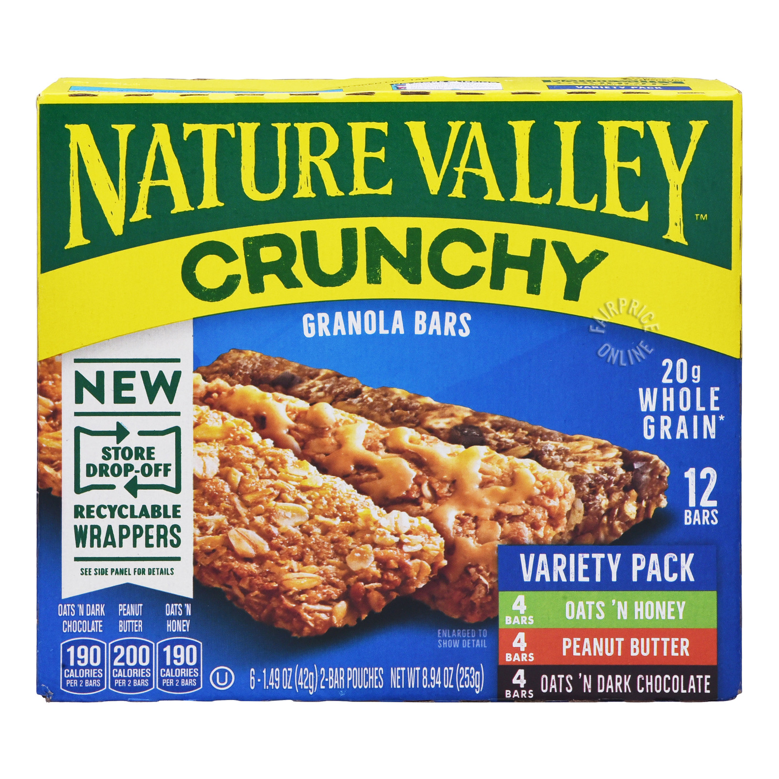 Nature Valley Crunchy Granola Bar - Variety Pack