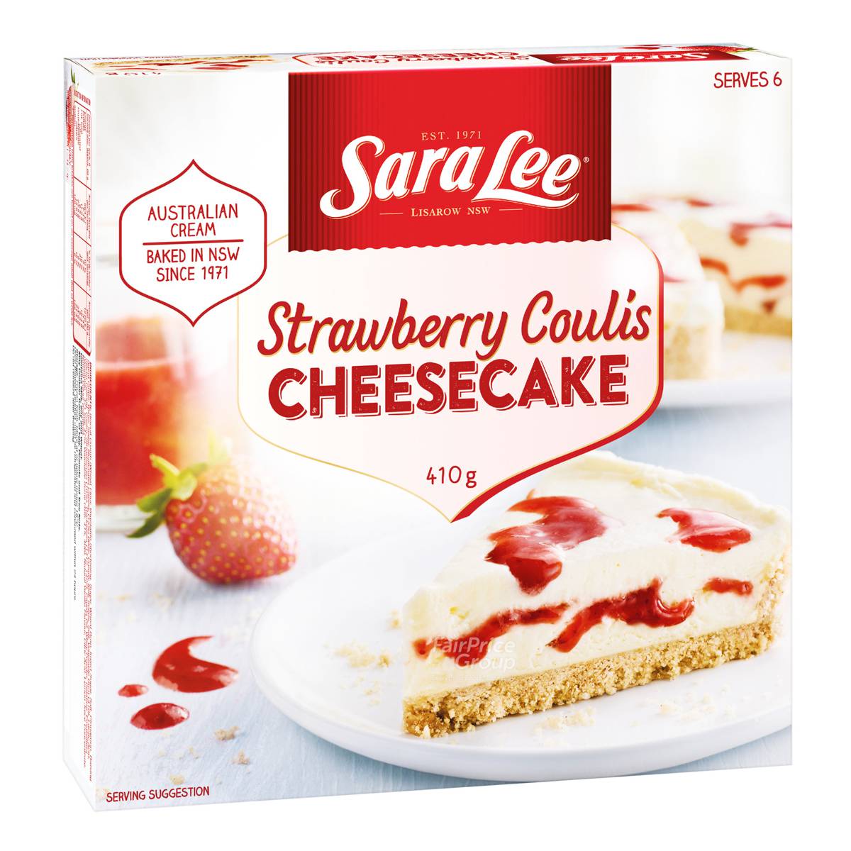 Sara Lee Cheesecake Strawberry NTUC FairPrice