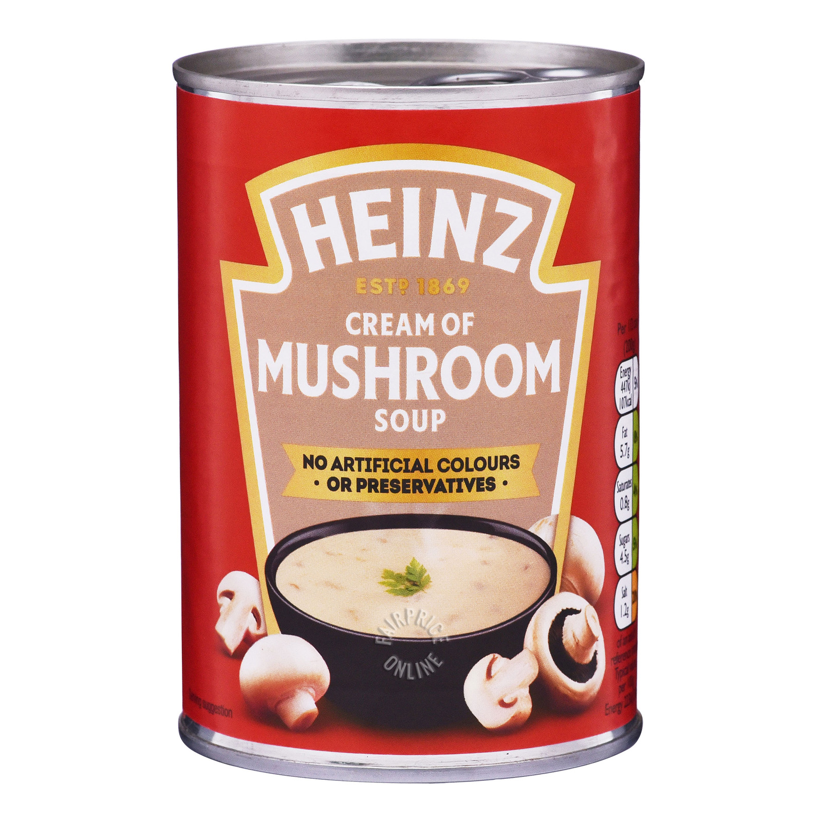 Heinz Can Soup - Cream Of Mushroom