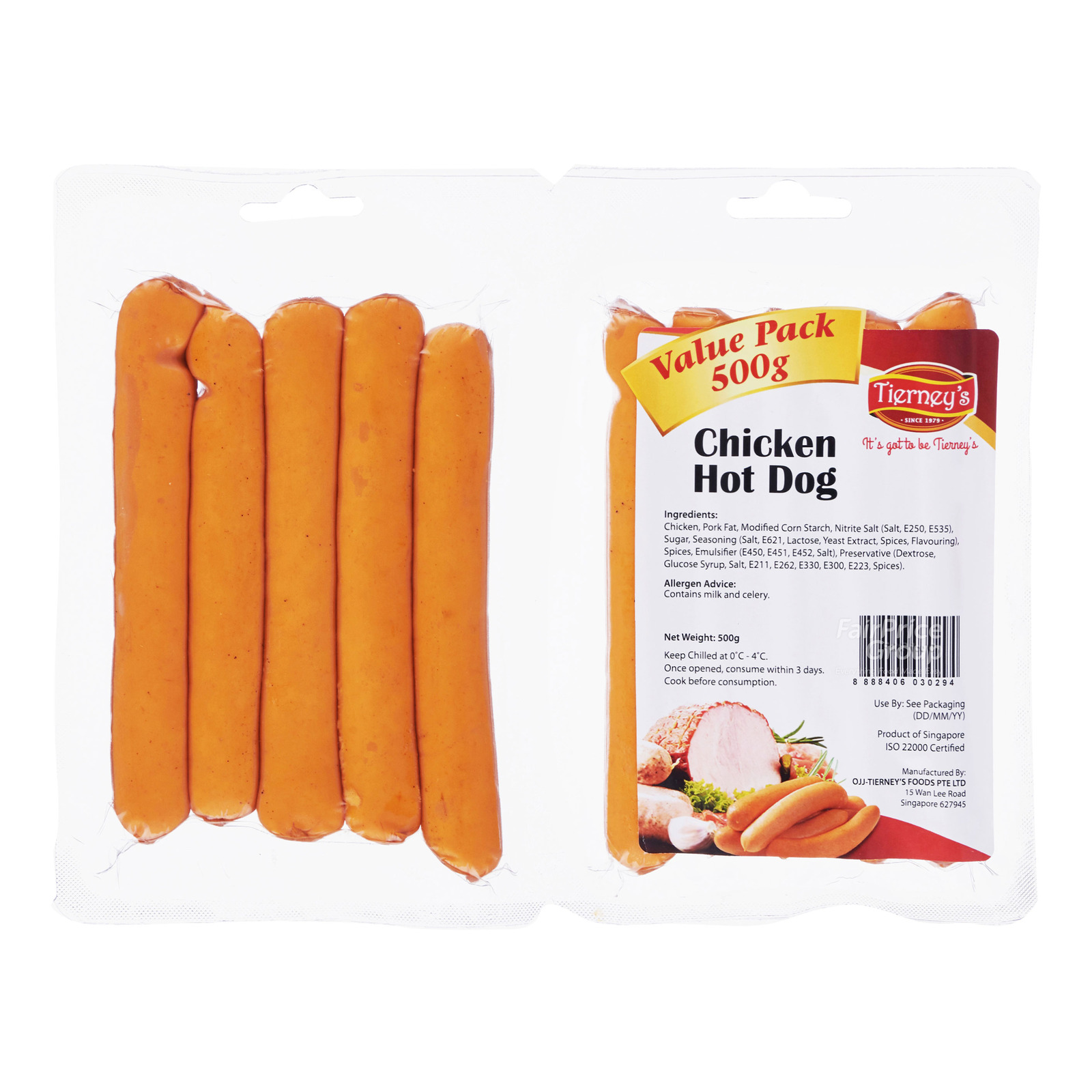 Tierney's Chicken Hot Dog NTUC FairPrice