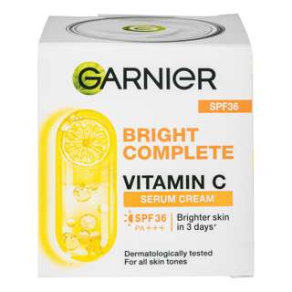 Garnier Light Complete Multi-Action Whitening Serum Cream - Day (SPF36) Garnier Light Complete Multi-Action Whitening Serum Cream - Day (SPF36)