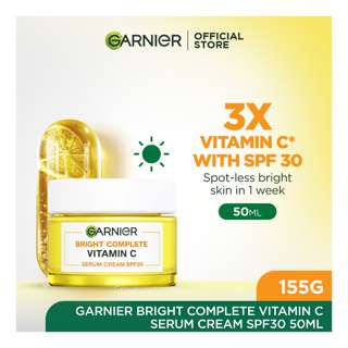 Garnier Light Complete Multi-Action Whitening Serum Cream - Day (SPF36) Garnier Light Complete Multi-Action Whitening Serum Cream - Day (SPF36)
