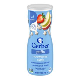 Gerber Graduates Baby Puffs - Strawberry Apple