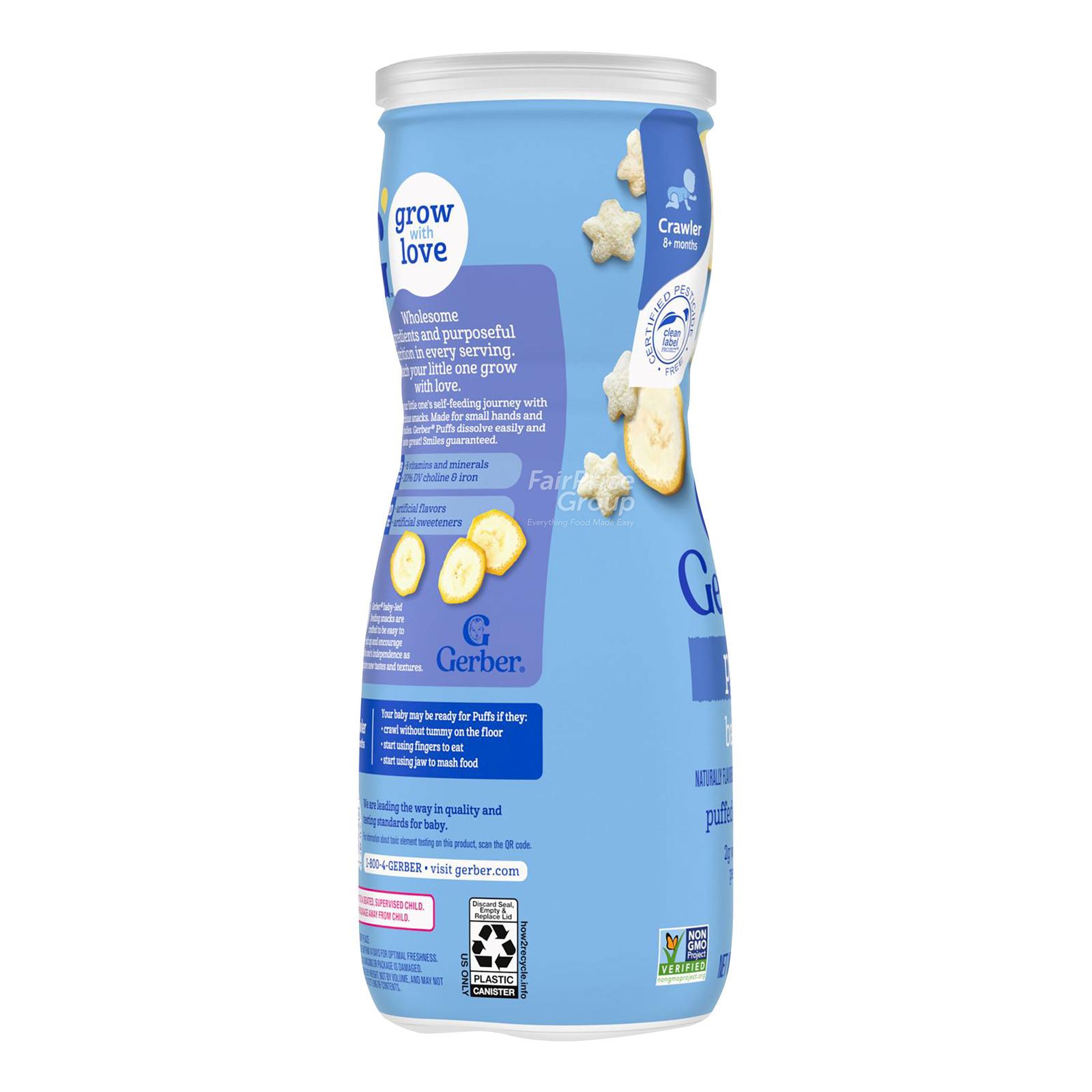 baby puffs nutrition facts