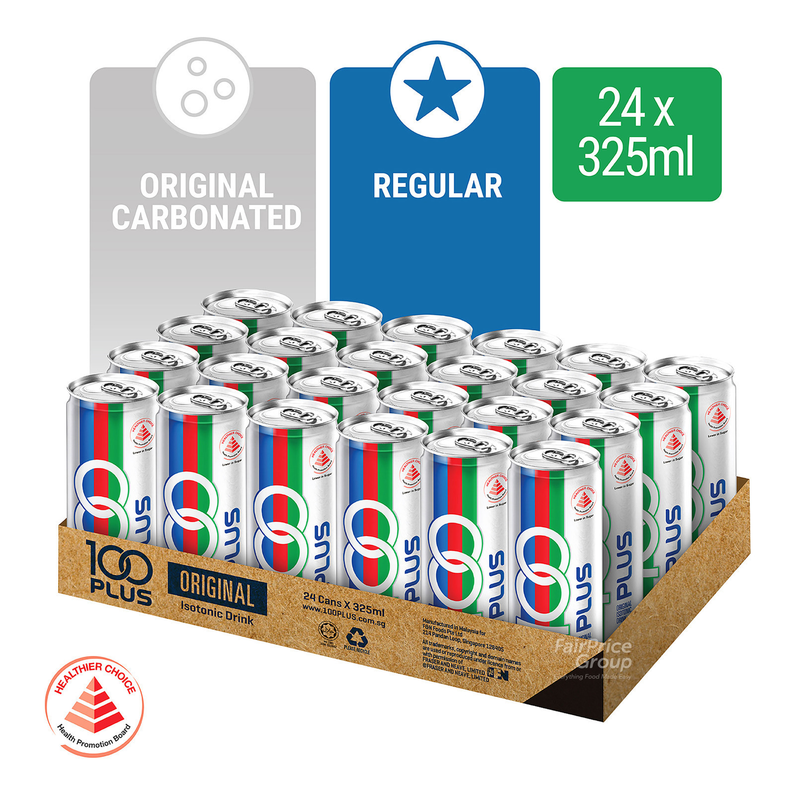 100 Plus Isotonic Can Drink - Original