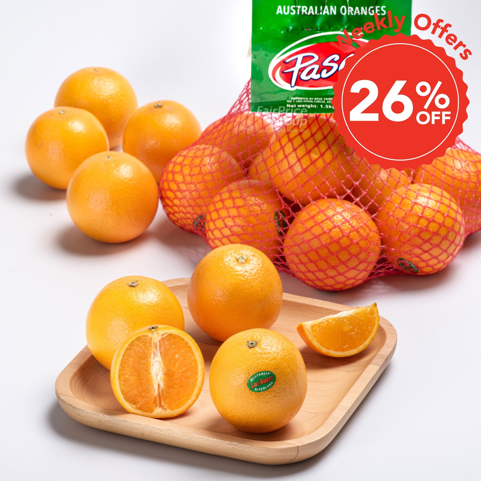 ♡orange♡ Sunnyview Australia High Brix Navel Orange | NTUC FairPrice