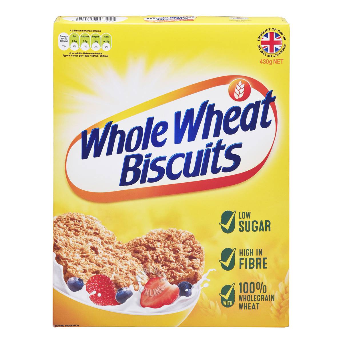 Whole Wheat Biscuits Cereal NTUC FairPrice