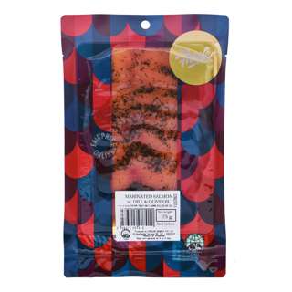 Fassler Marinated Smoked Salmon - Dill and Olive Oil Fassler Marinated Smoked Salmon - Dill and Olive Oil