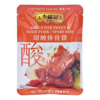 Lee Kum Kee Sauce - Sweet & Sour Pork, Spare Ribs Lee Kum Kee Sauce - Sweet & Sour Pork, Spare Ribs