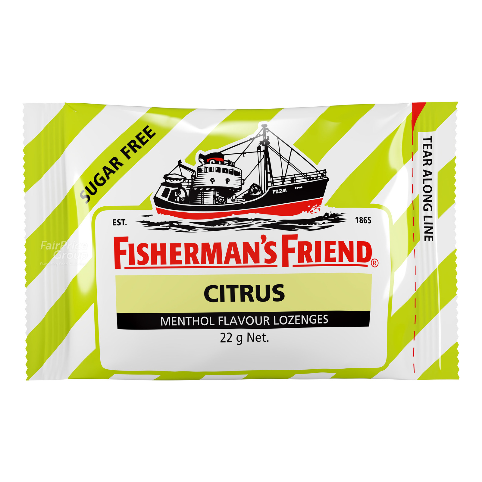 Fisherman's Friend Sugar Free Lozenges - Citrus