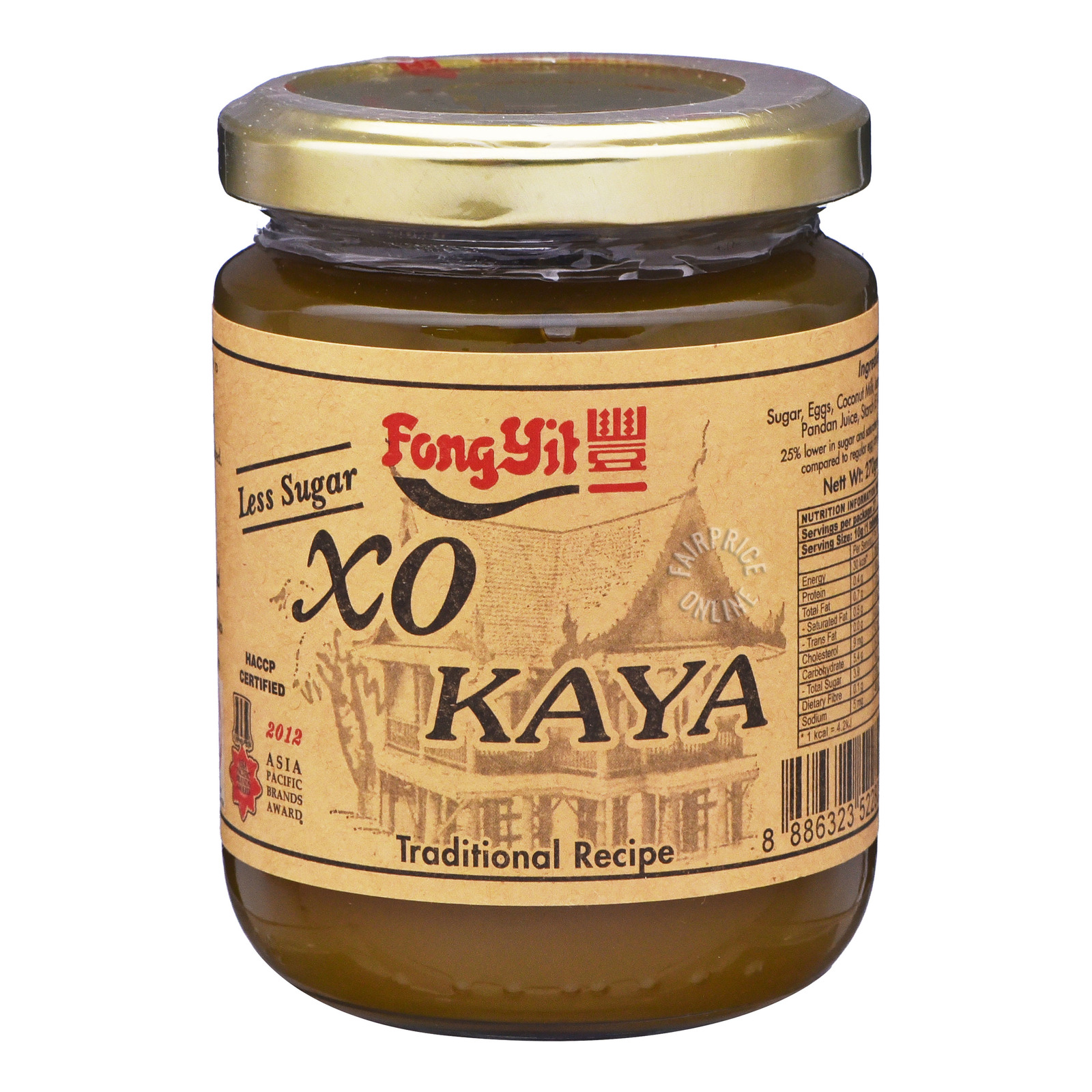 Fong Yit XO Kaya - Less Sugar | NTUC FairPrice