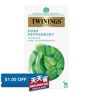 Twinings Pure Infusion Teabags - Peppermint