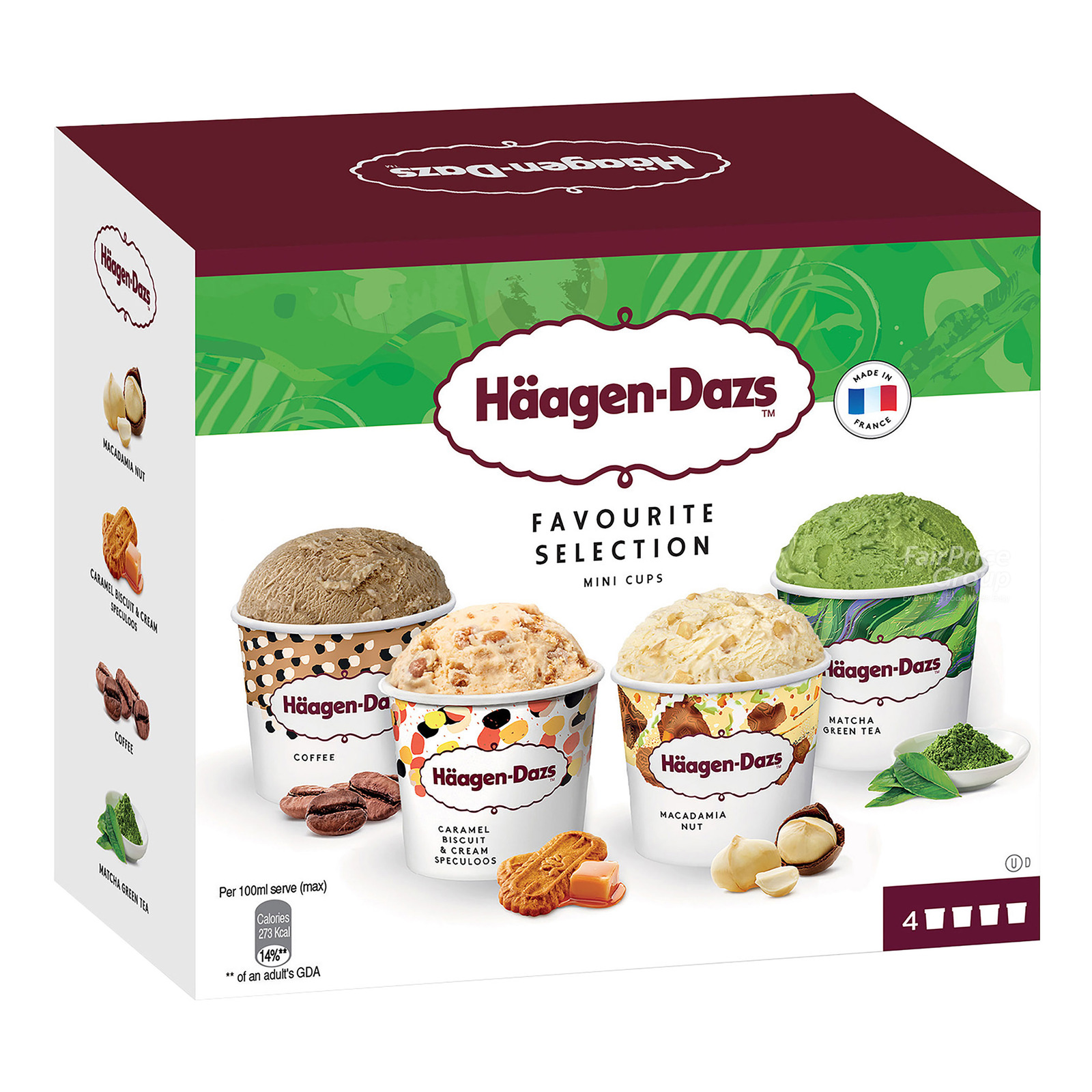 Haagen-Dazs Mini Cups Ice Cream - Favourite Selection