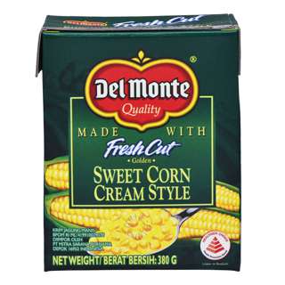 Del Monte Fresh Cut Golden Sweet Corn - Cream Style (Box)