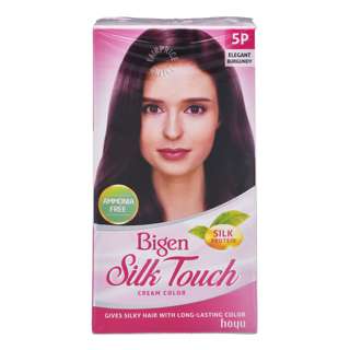 Bigen Silk Touch Hair Cream Colour - 5P Elegant Burgundy