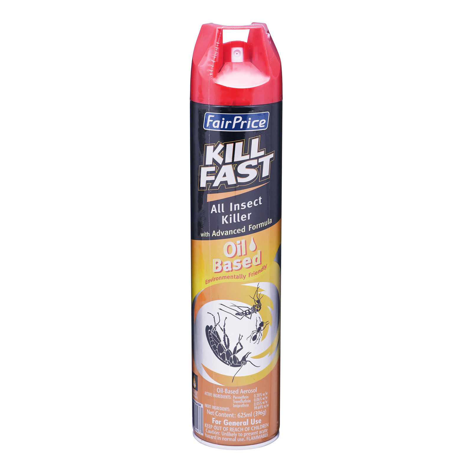 FairPrice Kill Fast All Insect Killer Spray Oil Based NTUC FairPrice