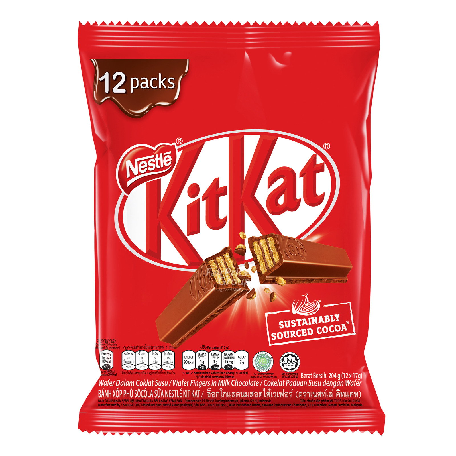 Nestle Kit Kat 2 Finger Chocolate Bar - Milk | NTUC FairPrice