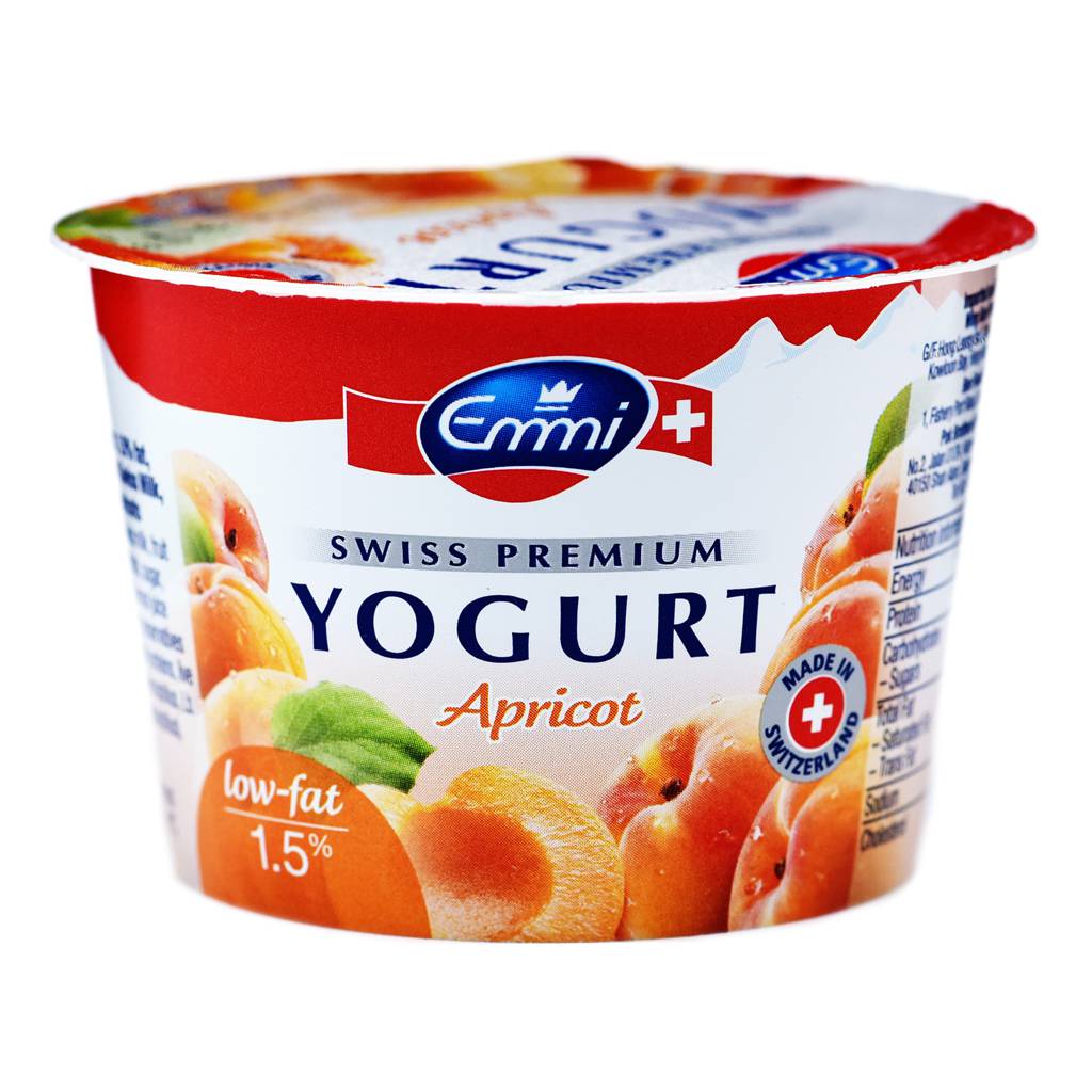 Emmi Swiss Premium Low Fat Yogurt Apricot NTUC FairPrice