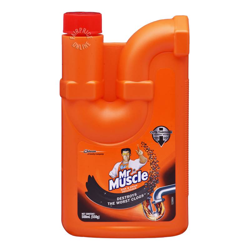 Mr Muscle Sink and Drain Declogger NTUC FairPrice