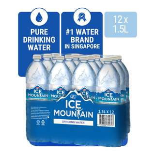 F & N Ice Mountain Drinking Bottle Water