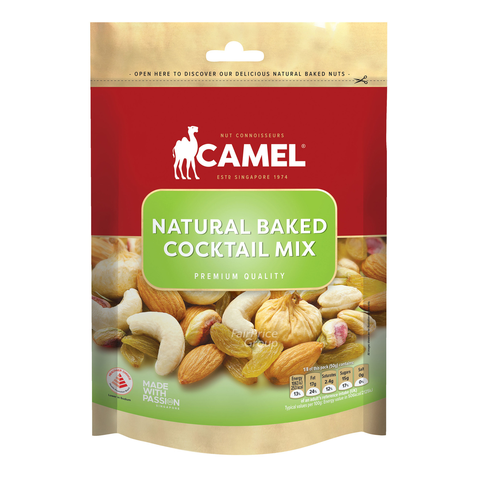 Camel Natural Baked Cocktail Mix | NTUC FairPrice