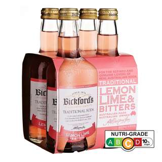 Bickford's Traditional Bottle Soda - Lemon Lime & Bitters Bickford's Traditional Bottle Soda - Lemon Lime & Bitters
