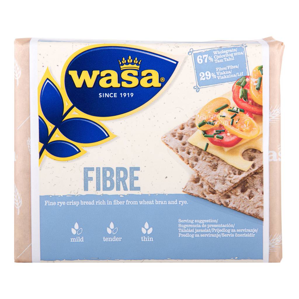 Wasa Crispy Rye Bread Fibre NTUC FairPrice