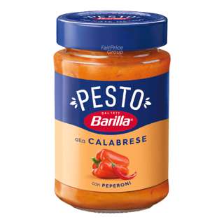 Barilla Pesto Calabrese Pasta Sauce with Chilli Peppers and Italian Cheese