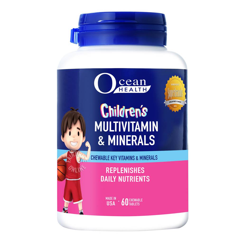 Ocean Health Children MultiVitamins & Minerals Chewables NTUC FairPrice