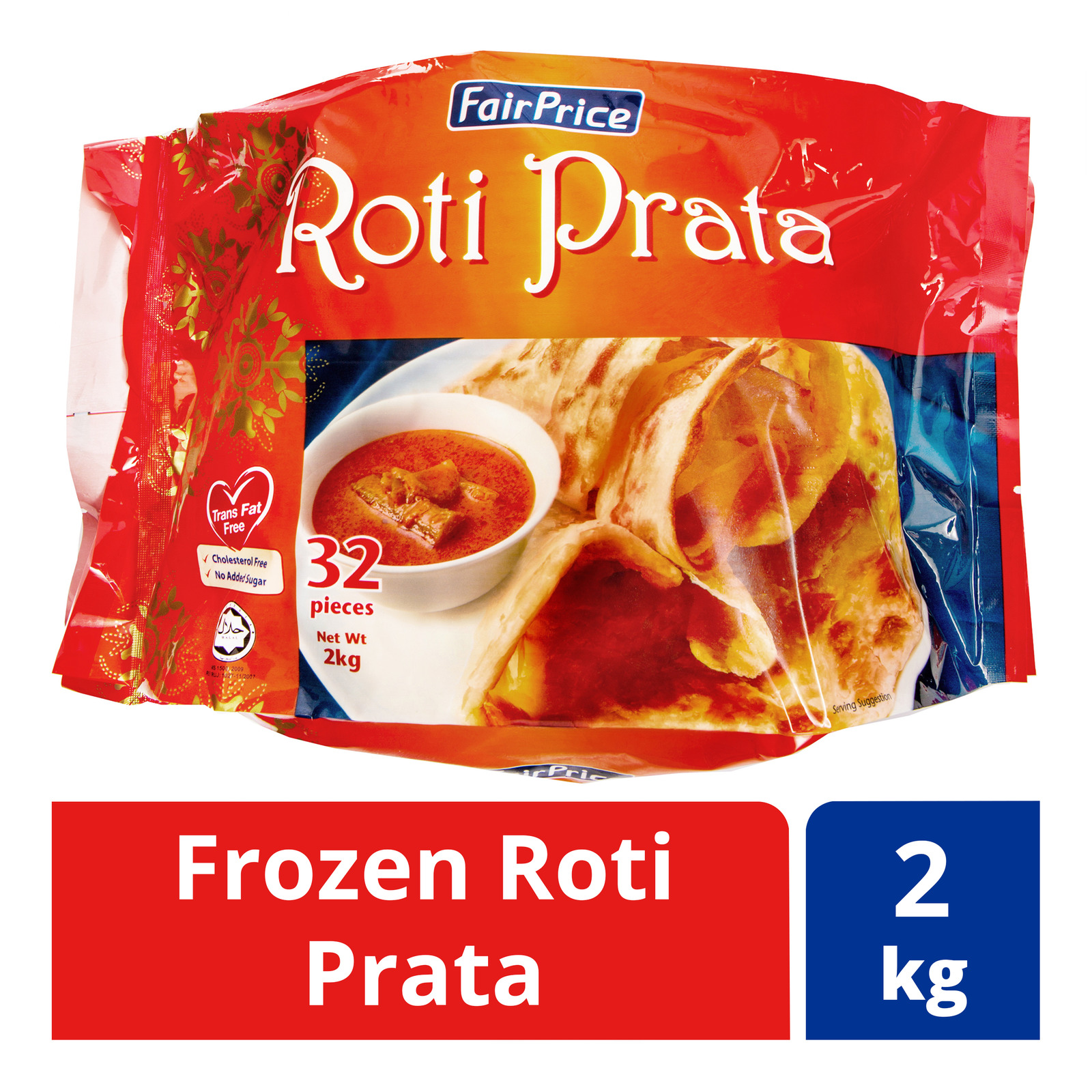 FairPrice Frozen Roti Prata