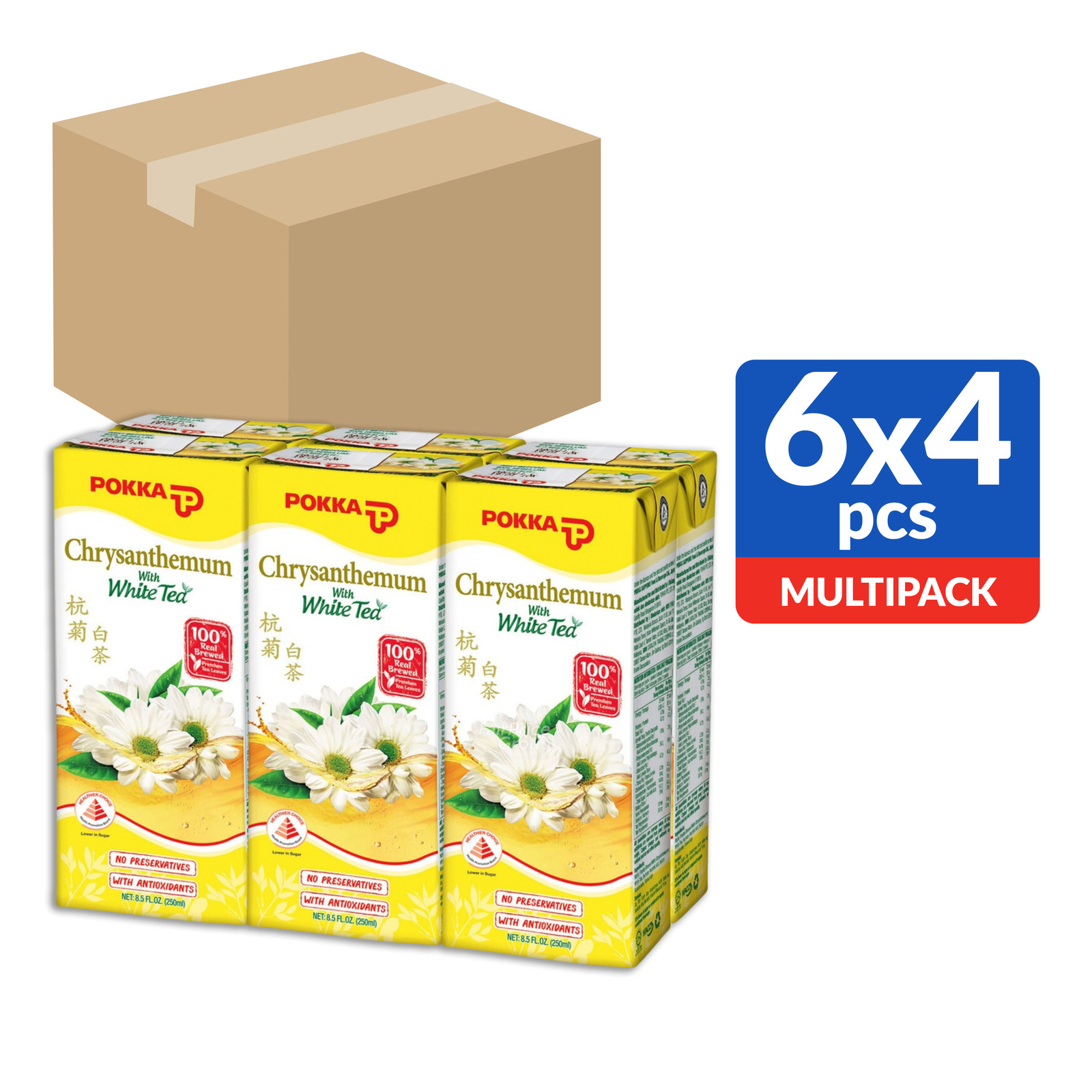 Pokka Packet Drink - Chrysanthemum with White Tea | NTUC FairPrice