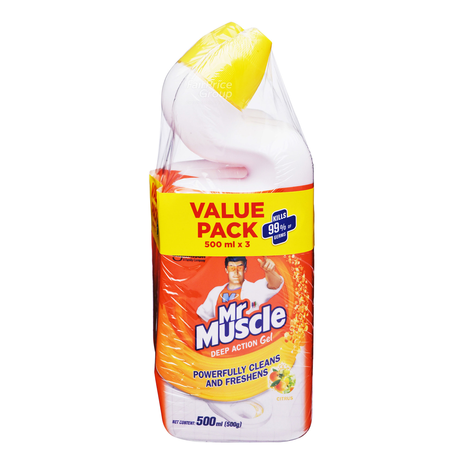 Mr Muscle Toilet Cleaner Citrus NTUC FairPrice