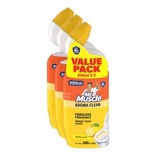 Mr Muscle Toilet Cleaner – Citrus (Value Pack)