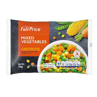 FairPrice Frozen Fresh Mixed Vegetables