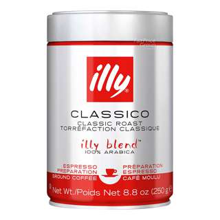 illy Espresso Ground Coffee - Medium Roast (Smooth)