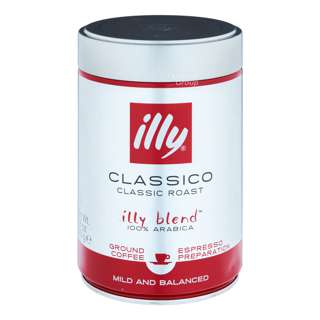 illy Espresso Ground Coffee - Medium Roast (Smooth) illy Espresso Ground Coffee - Medium Roast (Smooth)
