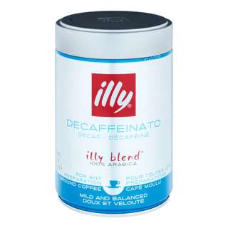 illy Espresso Ground Coffee - Decaffeinated (Smooth) illy Espresso Ground Coffee - Decaffeinated (Smooth)