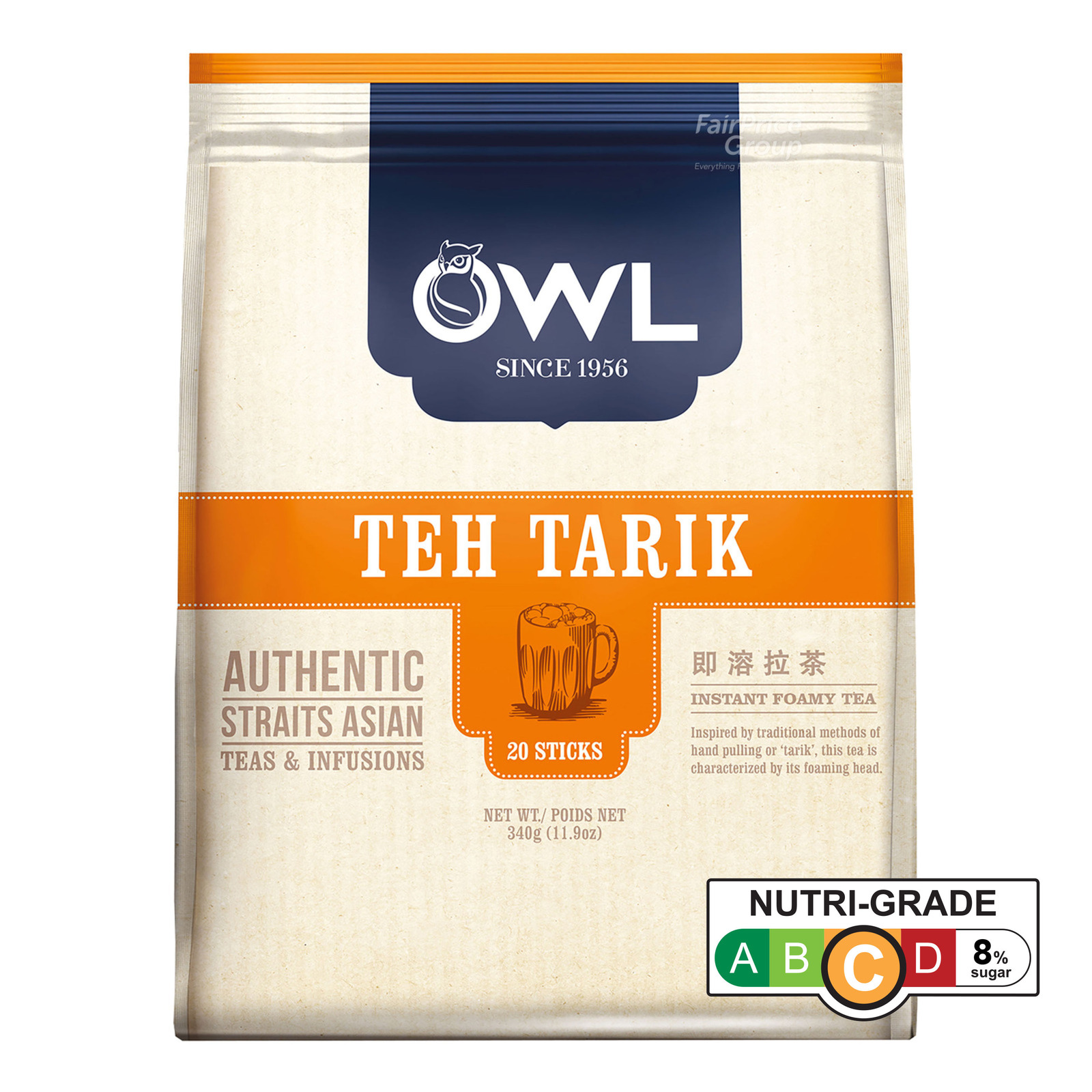 Owl Instant Teh Tarik NTUC FairPrice