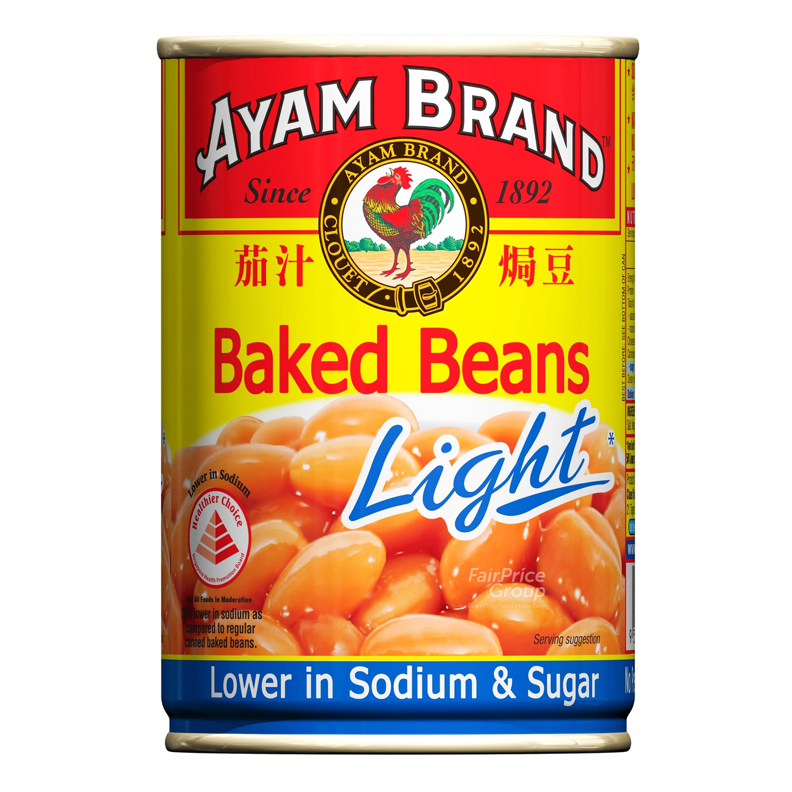 Ayam Brand Baked Beans Light NTUC FairPrice