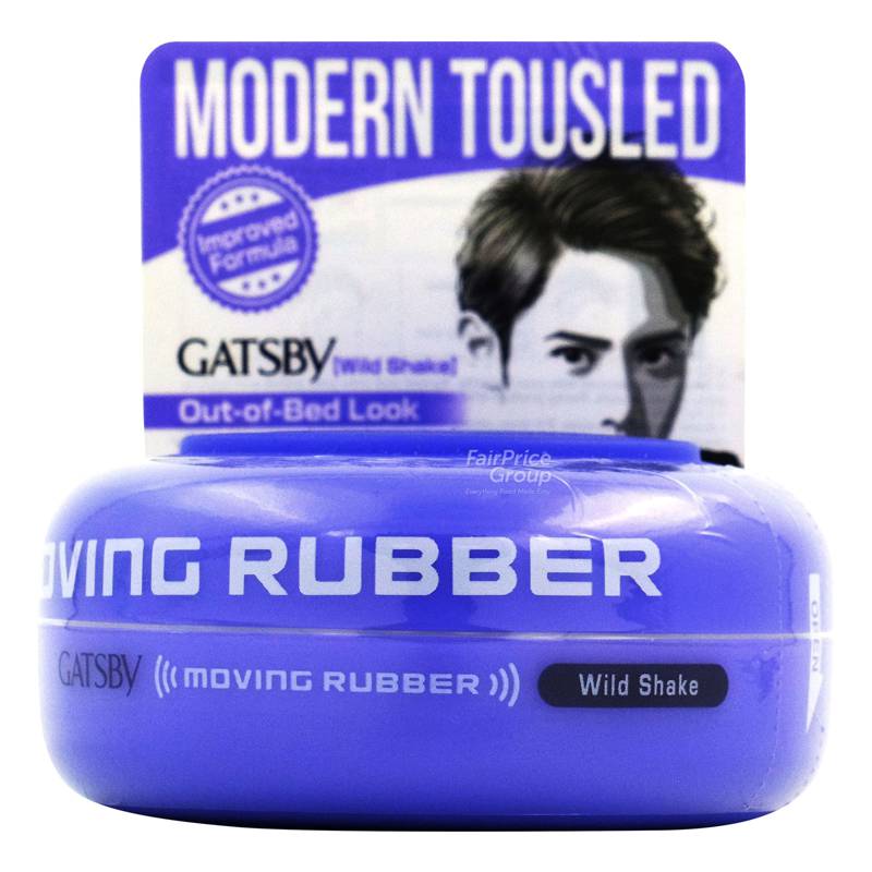 Gatsby Moving Rubber Styling Wax Wild Shake NTUC FairPrice
